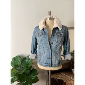 Sherpa Denim Jacket